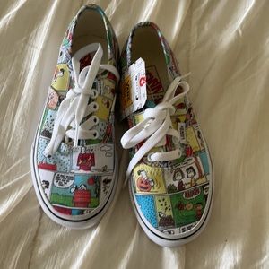 VANS AUTHENTIC PEANUTS SIZE 13.5 KID'S